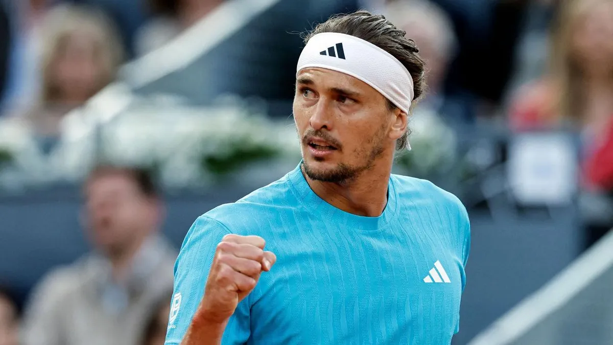 Jannik Sinner im Finale von Madrid