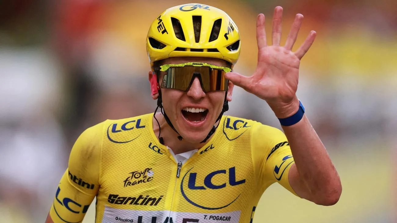 Pogacar gewinnt fünfte Tour de France und schreibt Radsportgeschichte