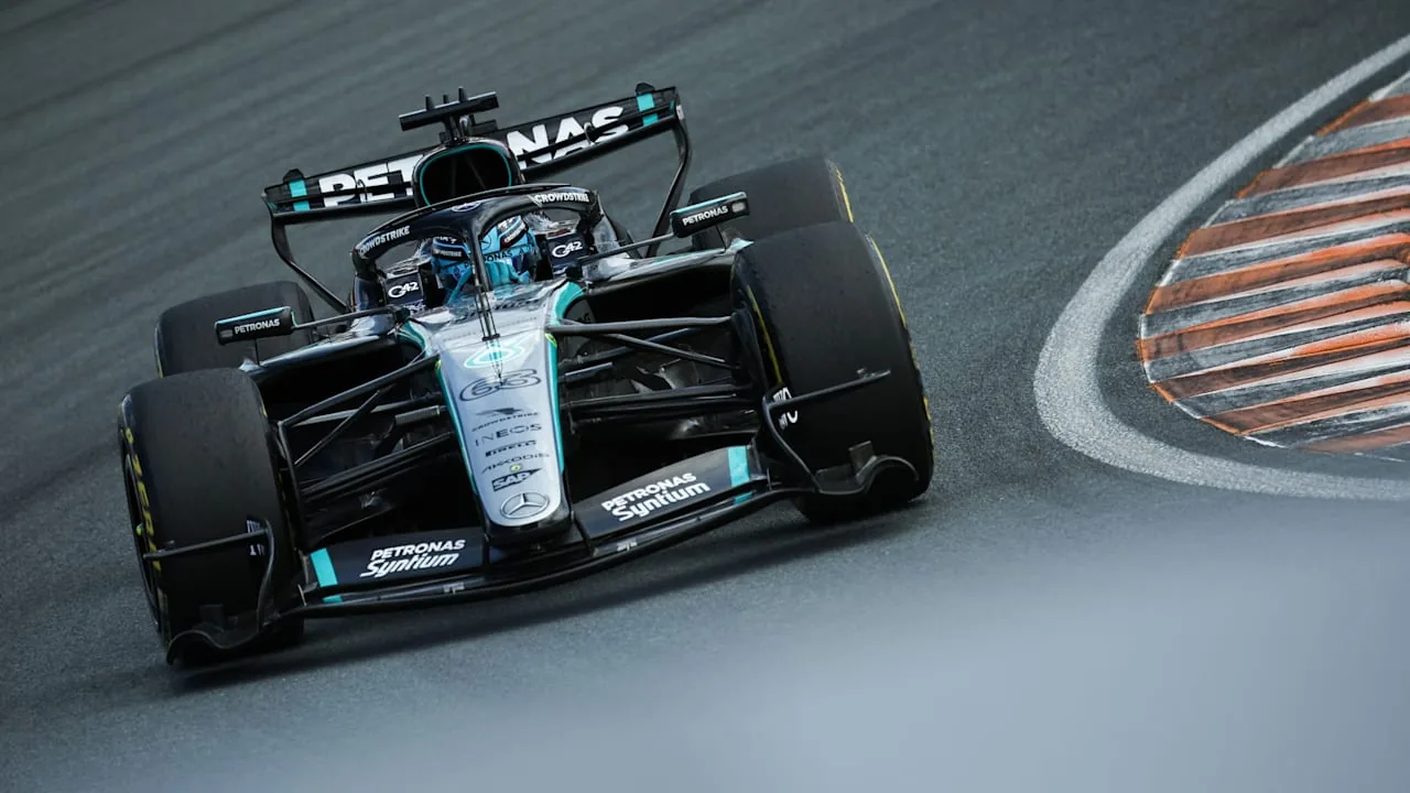Zandvoort: Russell setzt perfektes Wochenende mit Sprintsieg fort