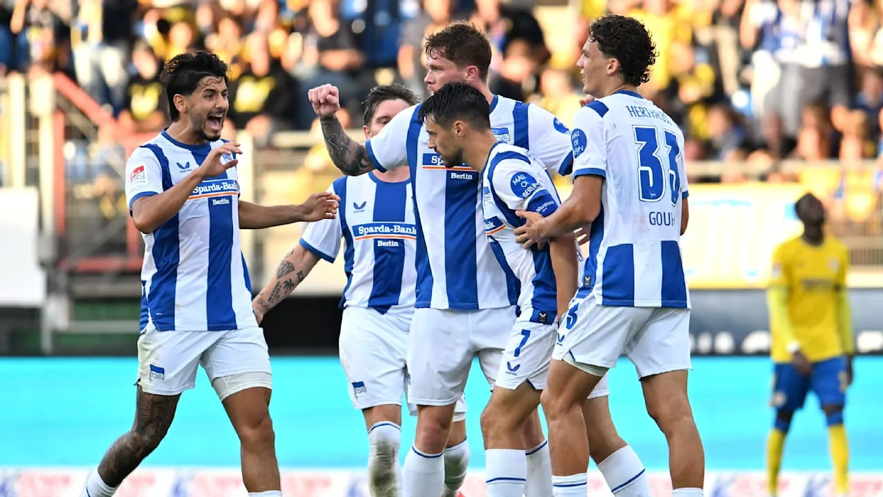 Braunschweig unterliegt Hertha BSC 3:5 nach 2:0-Führung